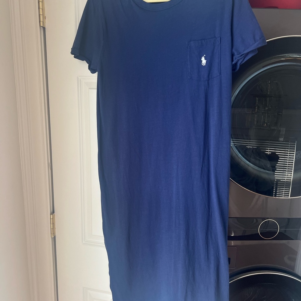 Ralph Lauren Navy T-Shirt Dress